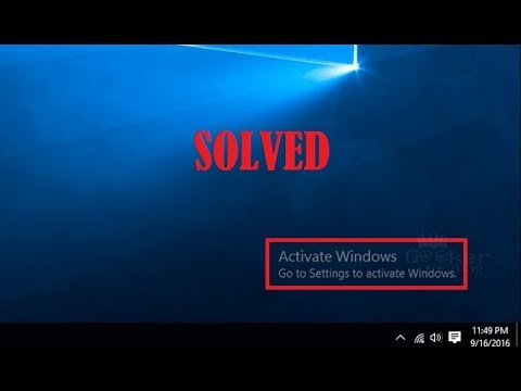 Activate Windows Watermark Remover