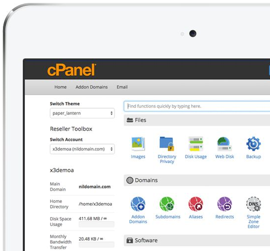 Cpanel licence activation